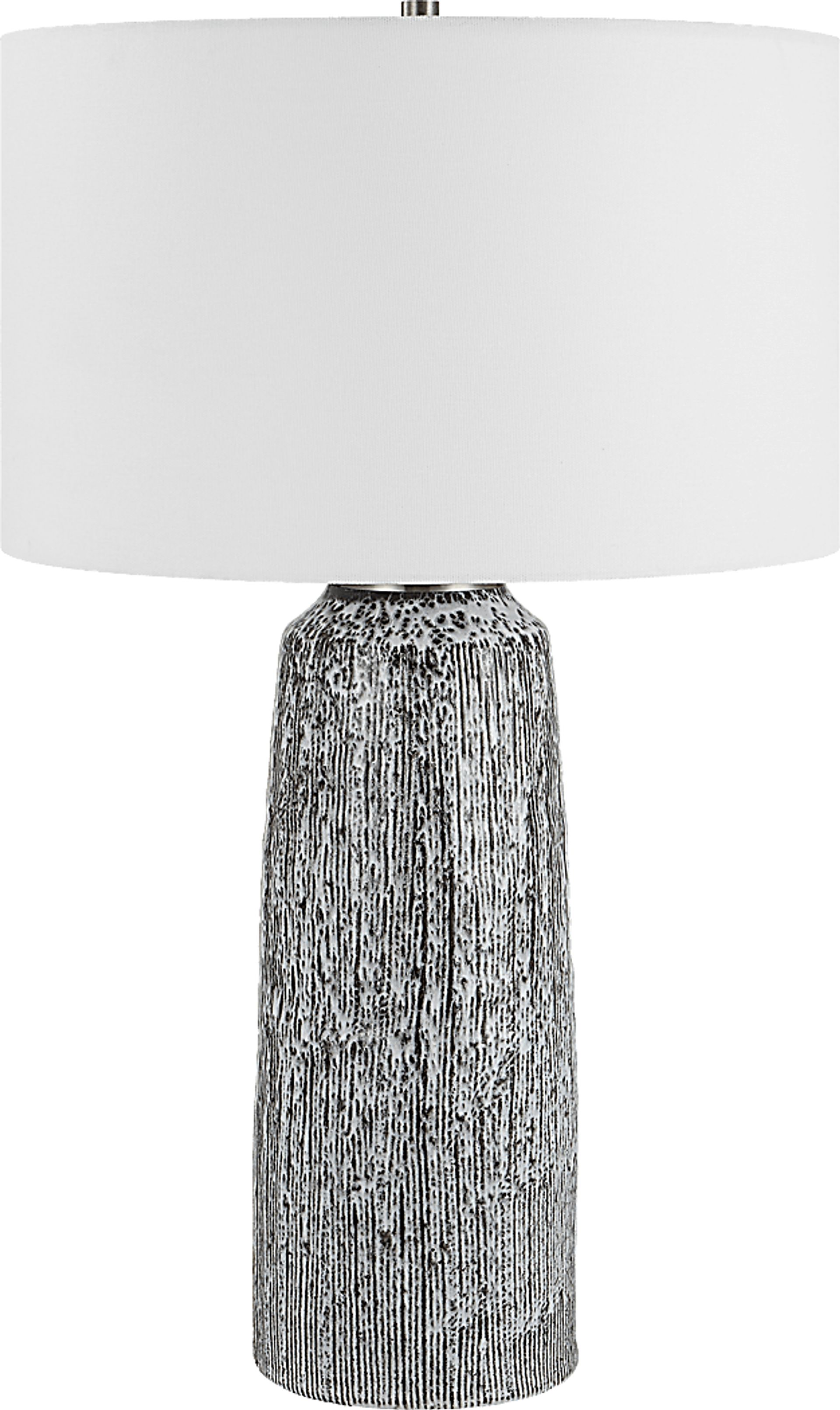 Hiawatha Isle Gray Lamp - Image 1