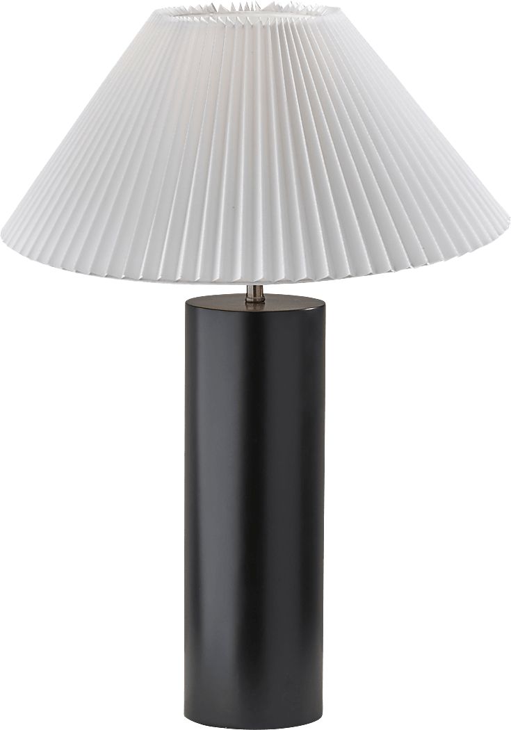 Hibbard Circle Black Lamp