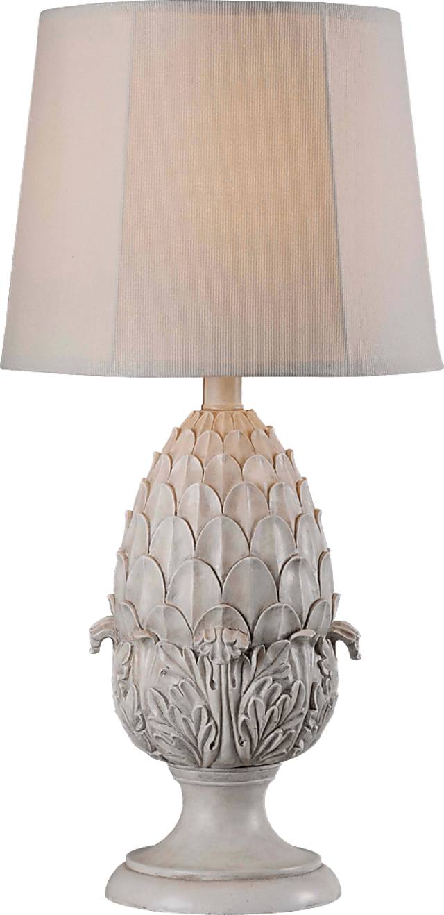 Hibriten White Outdoor Table Lamp - Thumbnail - Image 1