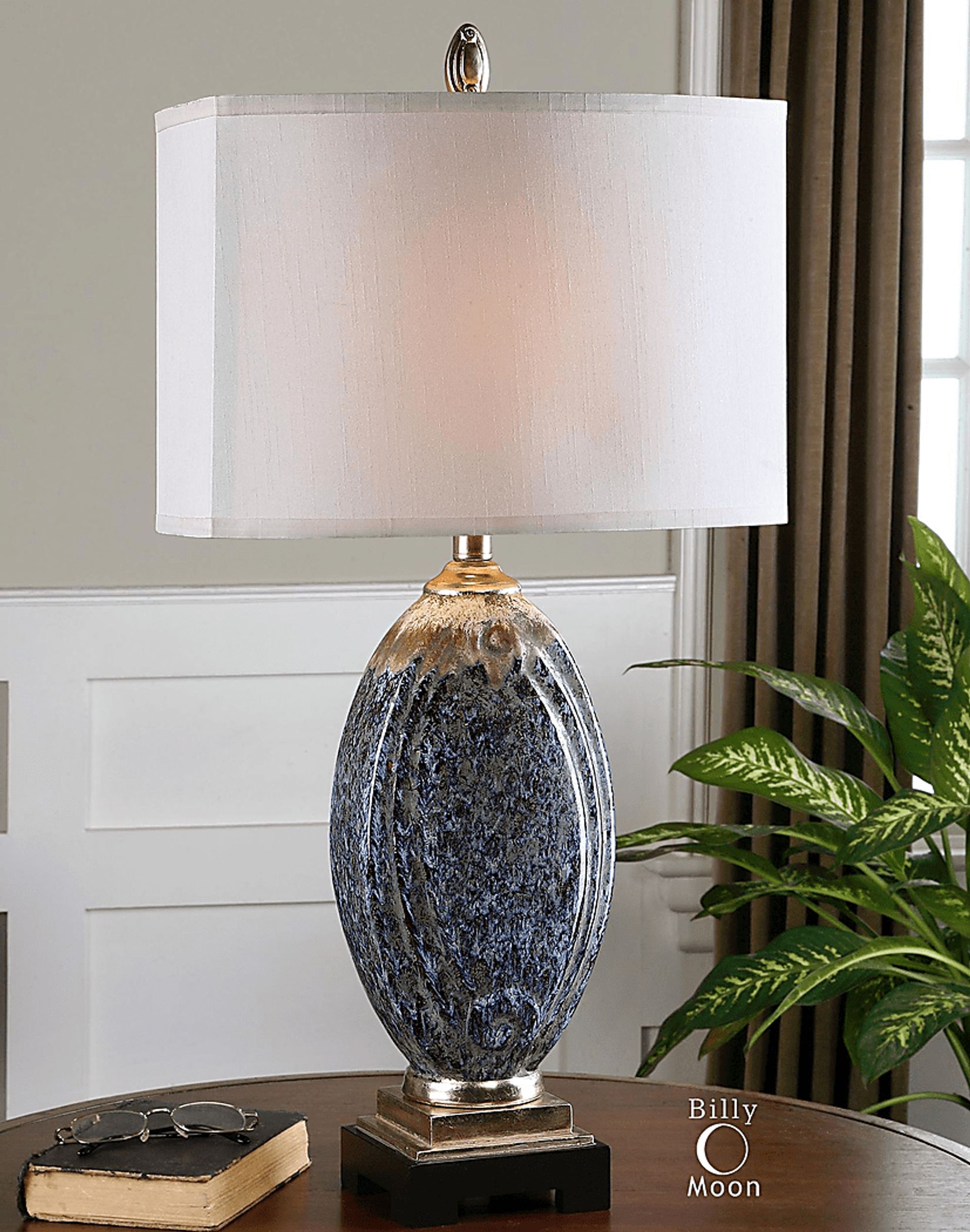 Hickory Tree Blue Lamp - Image 2