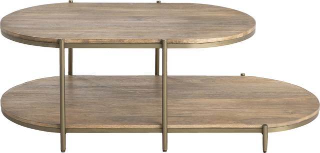 Hidatas Brown Cocktail Table - Thumbnail - Image 1