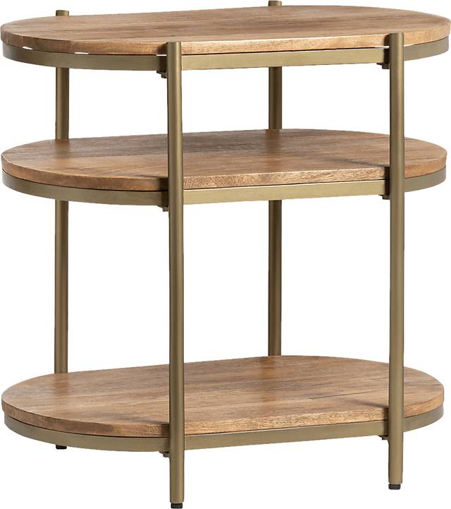 Hidatas Brown End Table - Thumbnail - Image 2