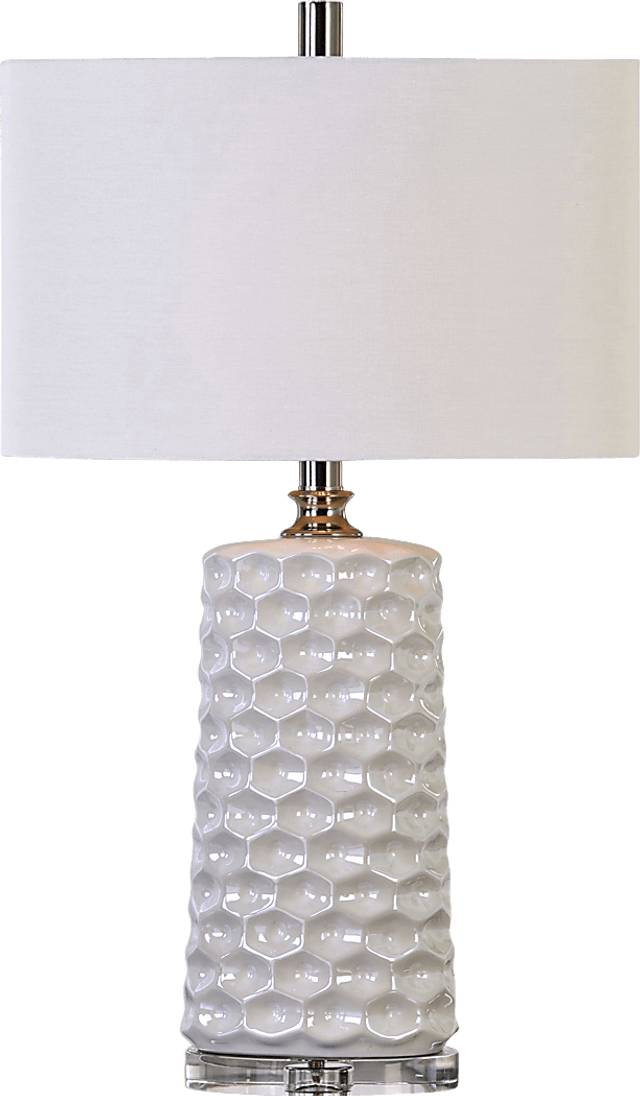 Hidden Cove White Lamp - Thumbnail - Image 1