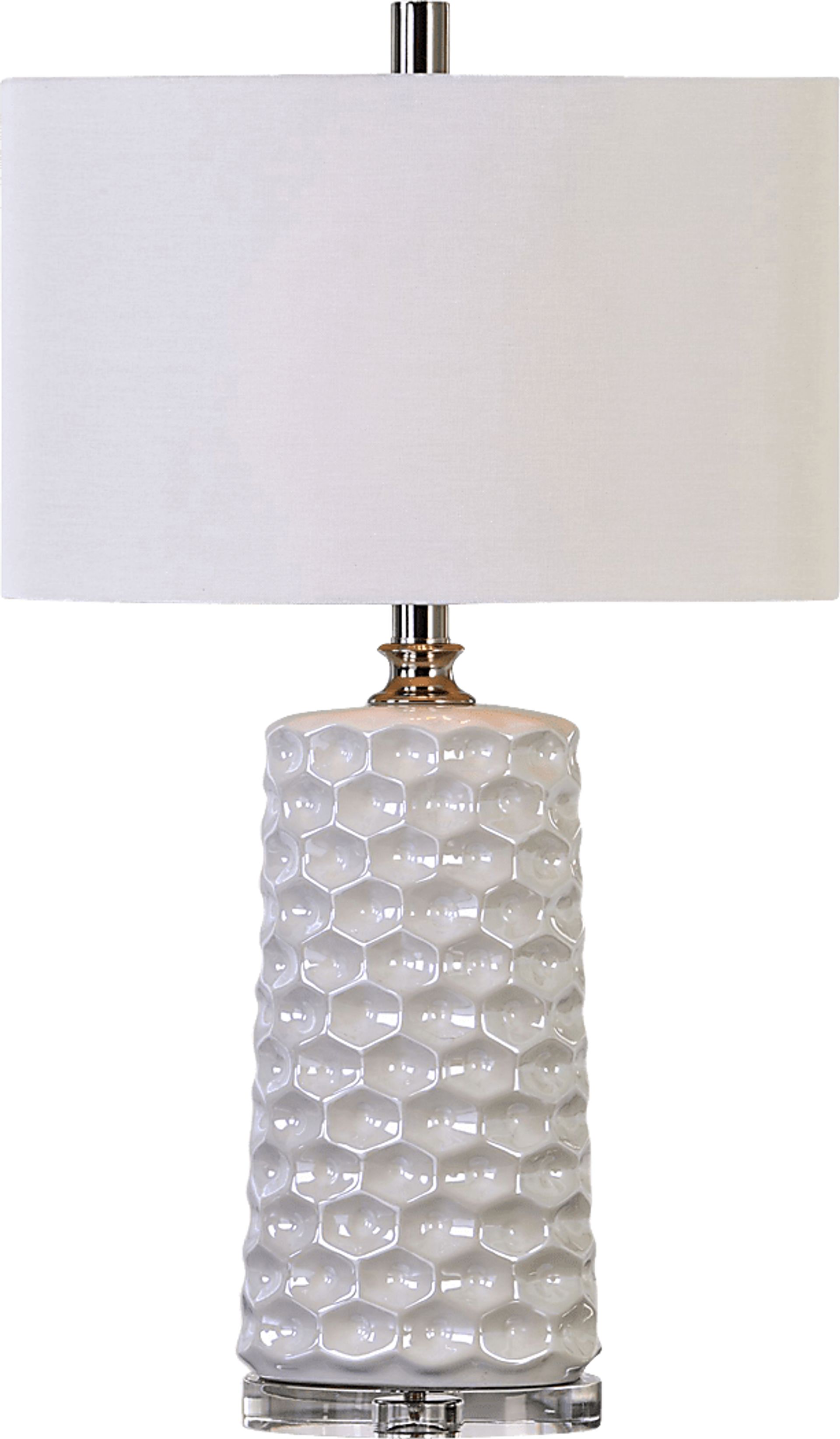 Hidden Cove White Lamp - Image 1