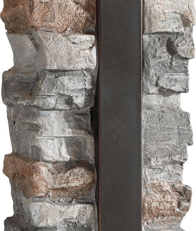 Hidden Oaks Hills Gray Outdoor Lamp - Thumbnail - Image 2