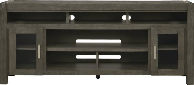 Hidden Springs II Gray 80 in. Console - Thumbnail - Image 1