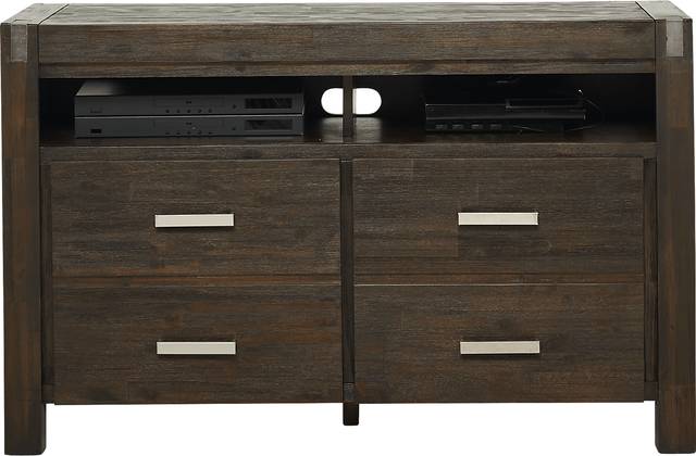 Hidden Springs II Espresso 50 in. Flat Screen Console - Thumbnail - Image 3