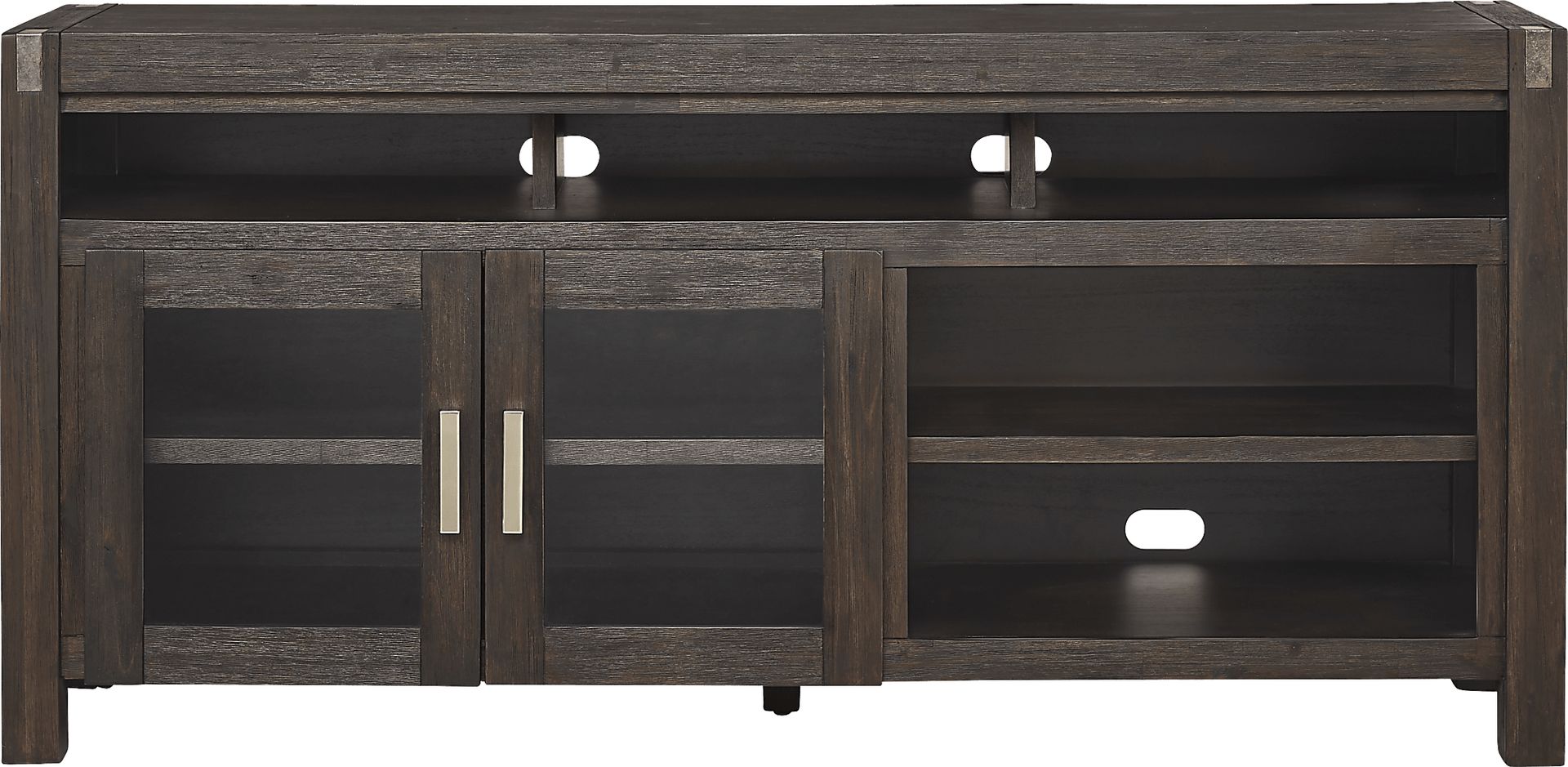 Hidden Springs II Espresso 72 in. Console - Image 1