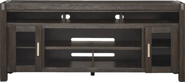 Hidden Springs II Espresso 80 in. Console - Thumbnail - Image 1