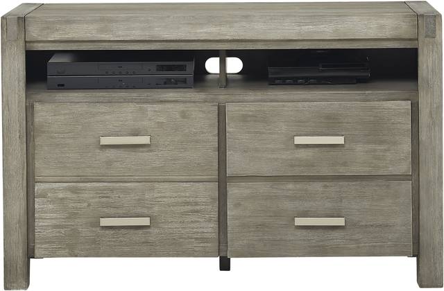 Hidden Springs II Gray 50 in. Flat Screen Console - Thumbnail - Image 3