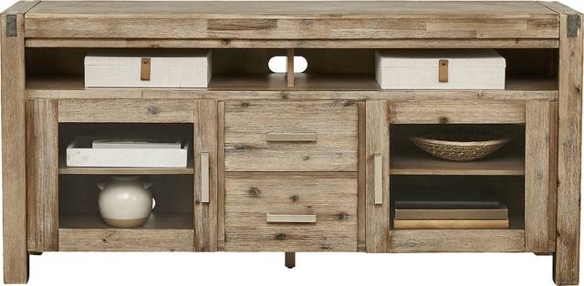 Hidden Springs II Natural 66 in. Console - Thumbnail - Image 2