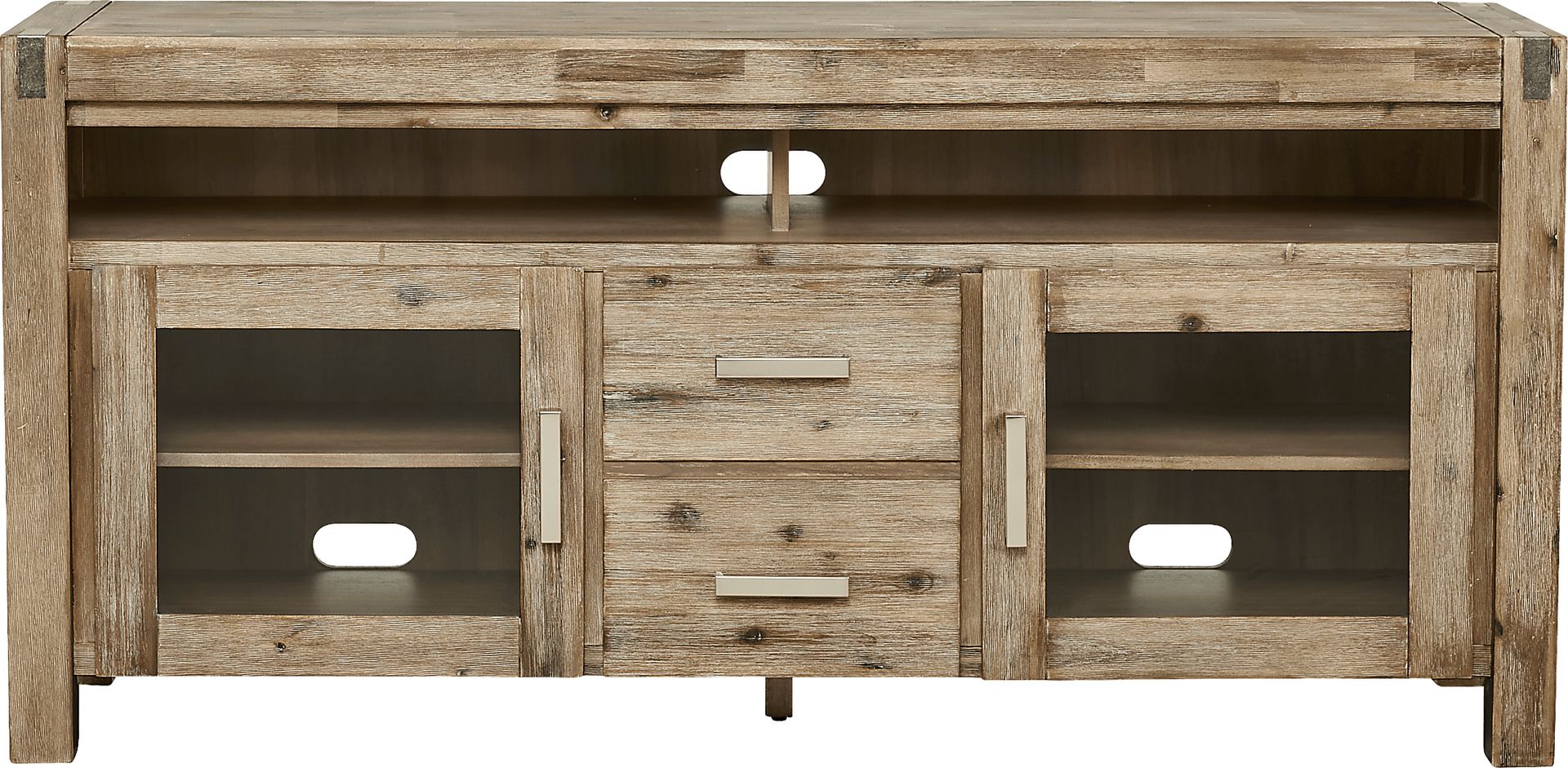 Hidden Springs II Natural 66 in. Console - Image 1