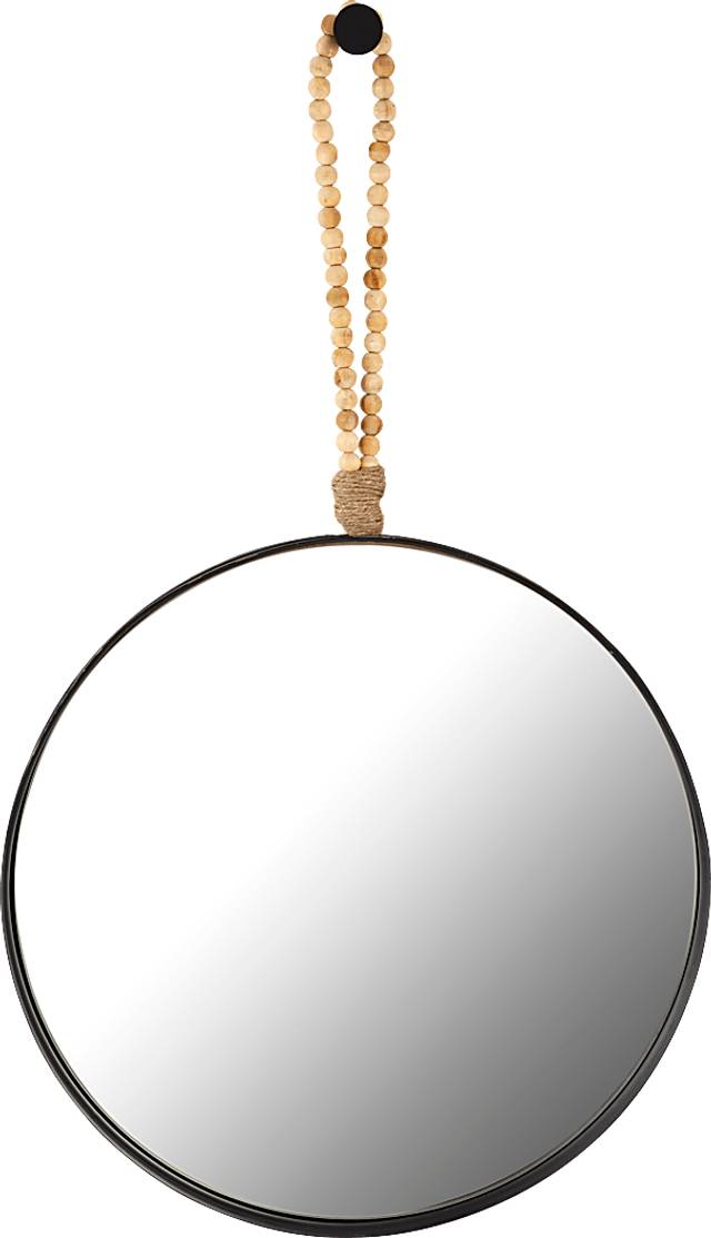 Hiddenbrook Black Wall Mirror - Thumbnail - Image 1