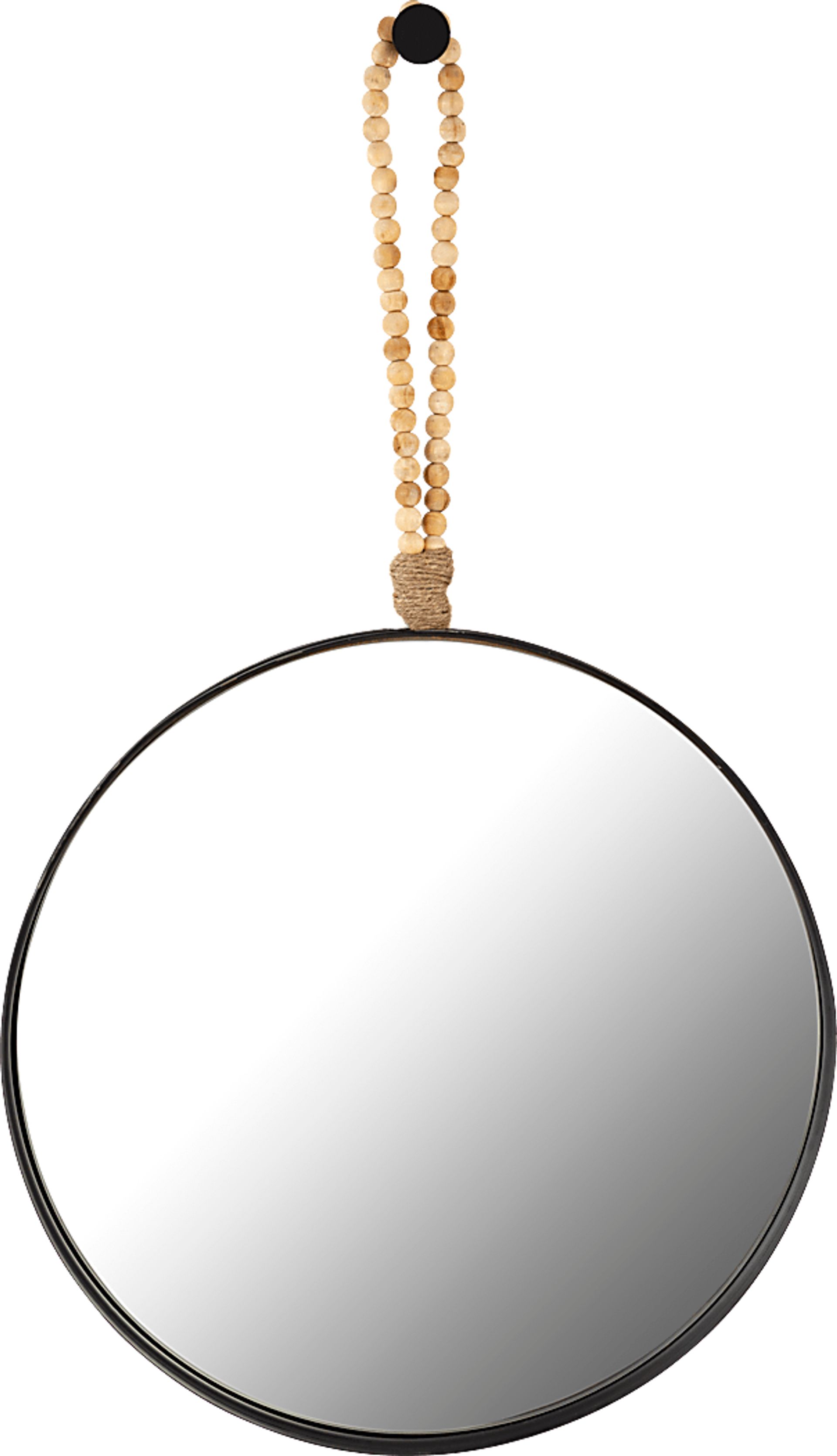 Hiddenbrook Black Wall Mirror - Image 1