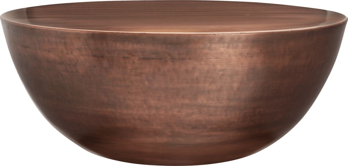 Hiddenview Copper Metal Cocktail Table | Rooms to Go