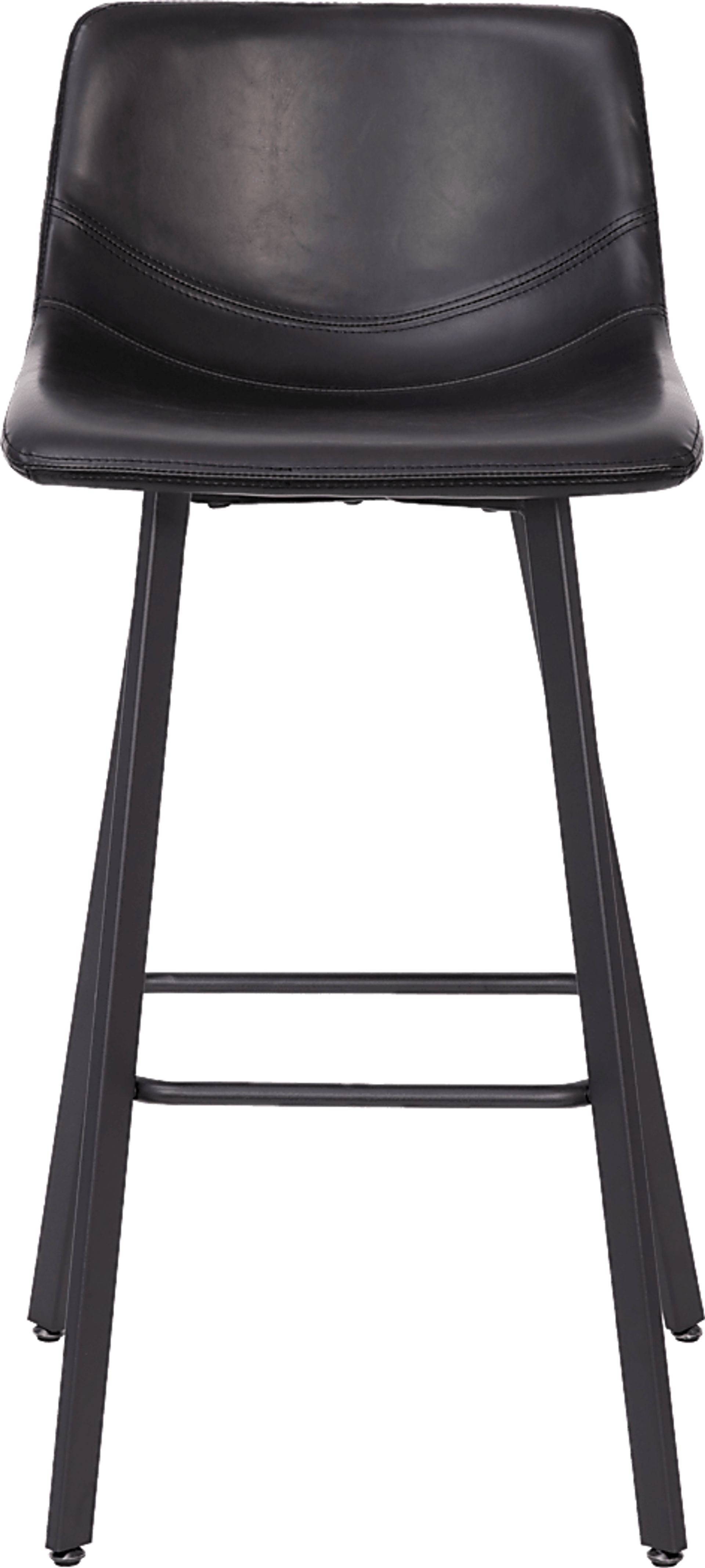 Hiefield Black Barstool, Set of 2 - Image 6