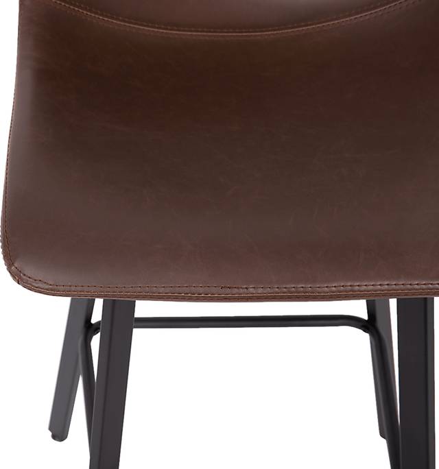 Hiefield Brown Barstool, Set of 2 - Thumbnail - Image 5