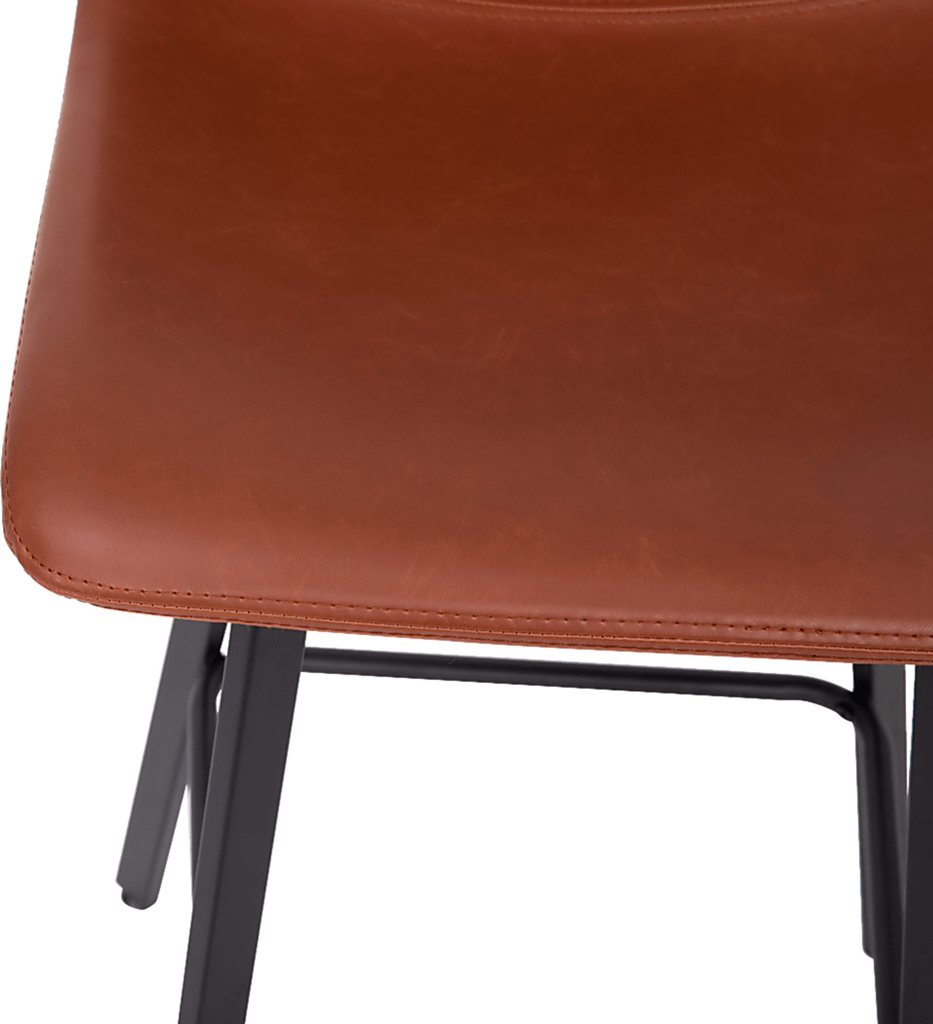 Hiefield Cognac Barstool, Set of 2 - Image 5