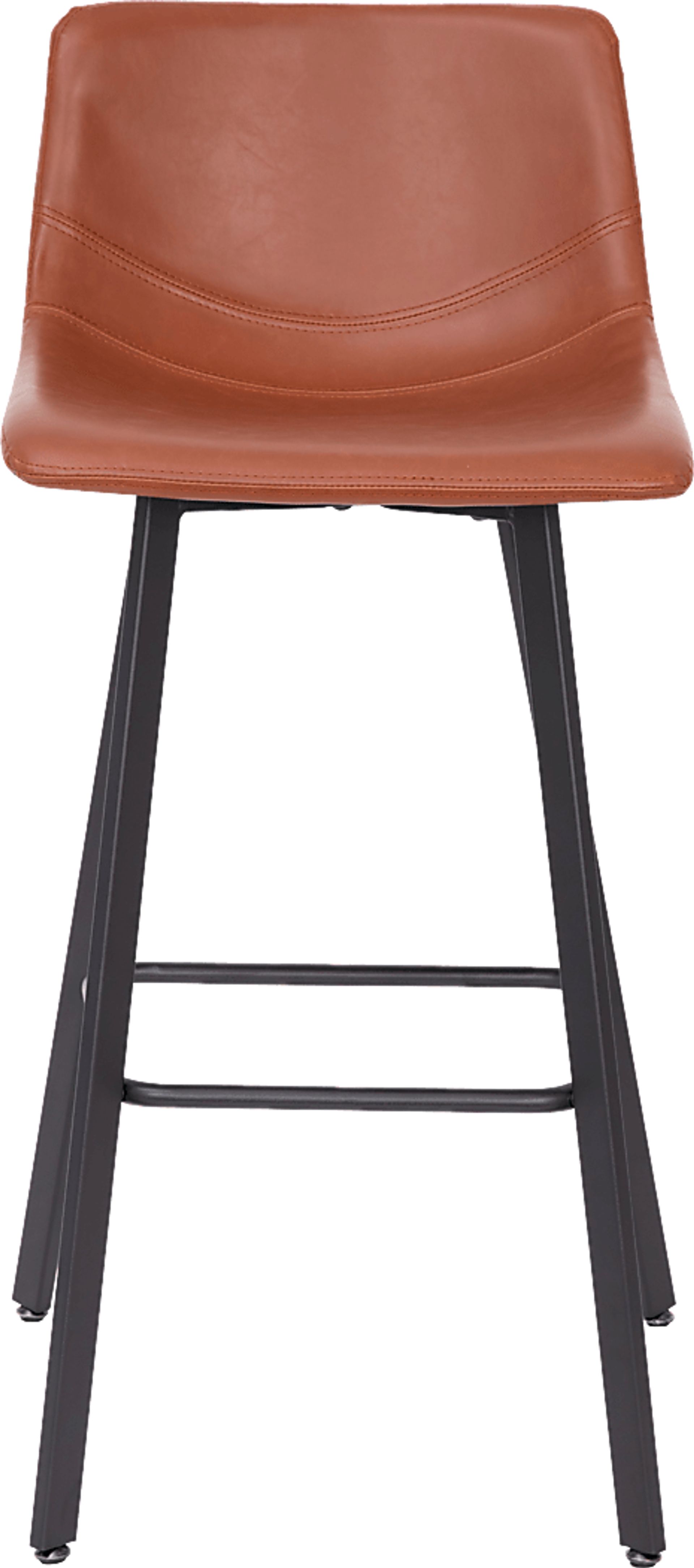 Hiefield Cognac Barstool, Set of 2 - Image 6