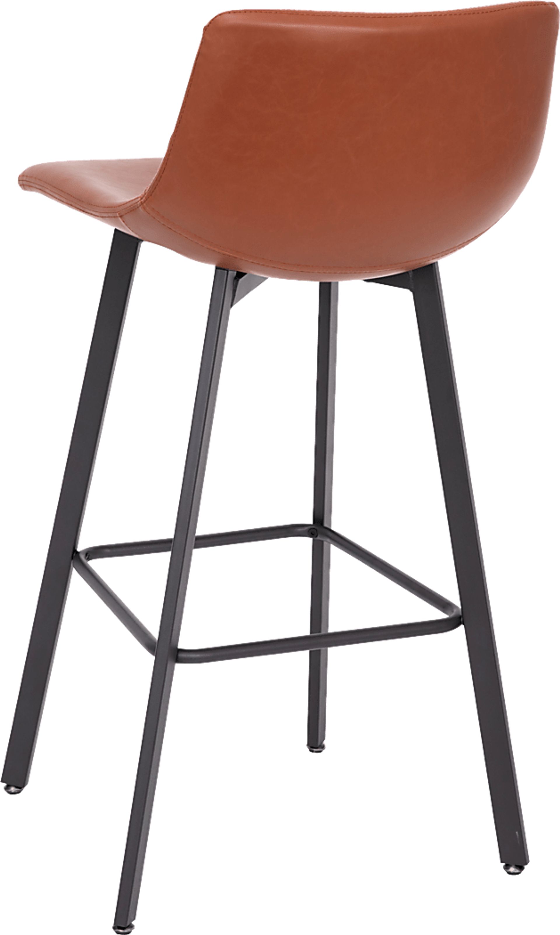 Hiefield Cognac Barstool, Set of 2 - Image 7