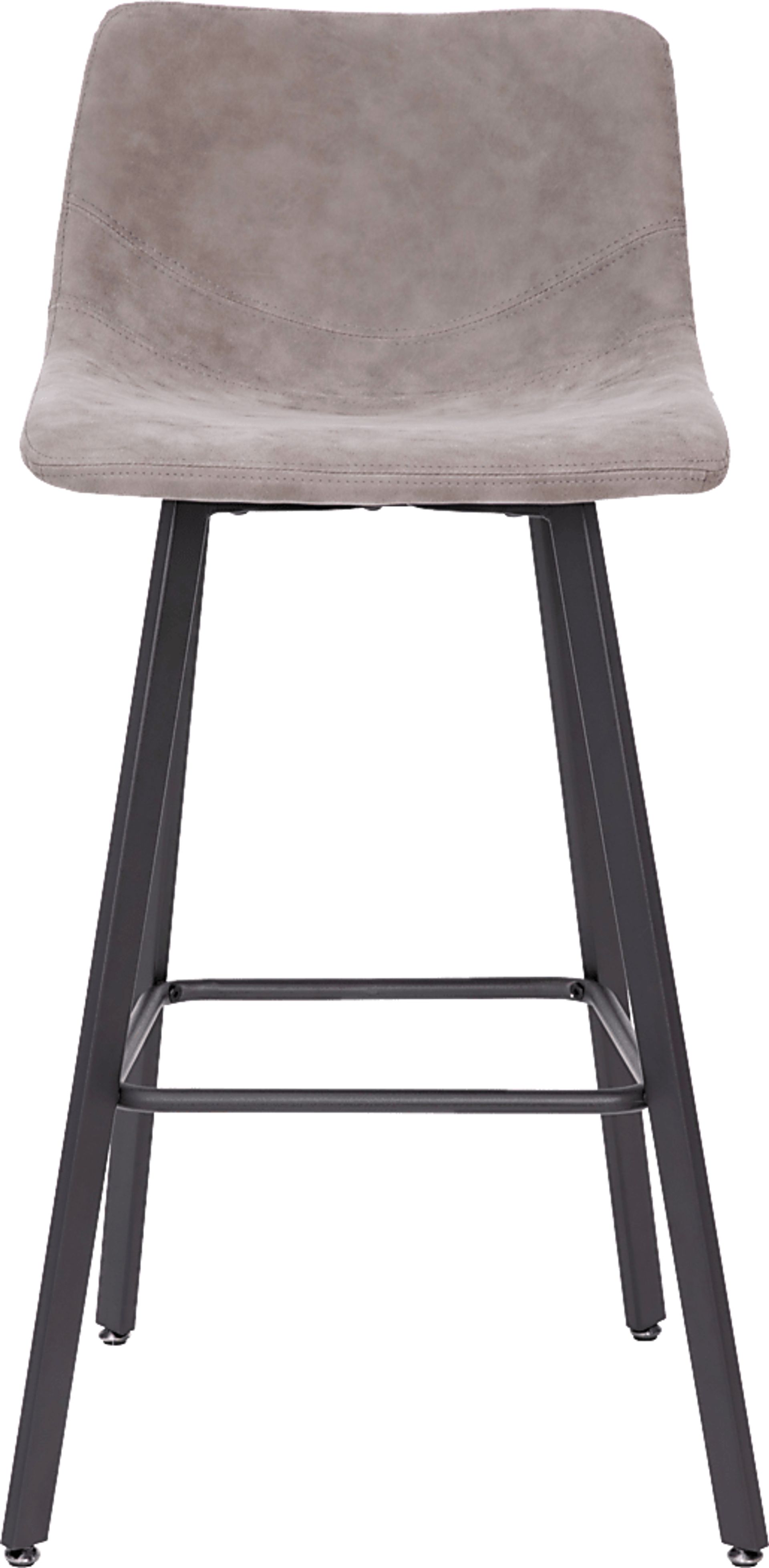 Hiefield Gray Barstool, Set of 2 - Image 6