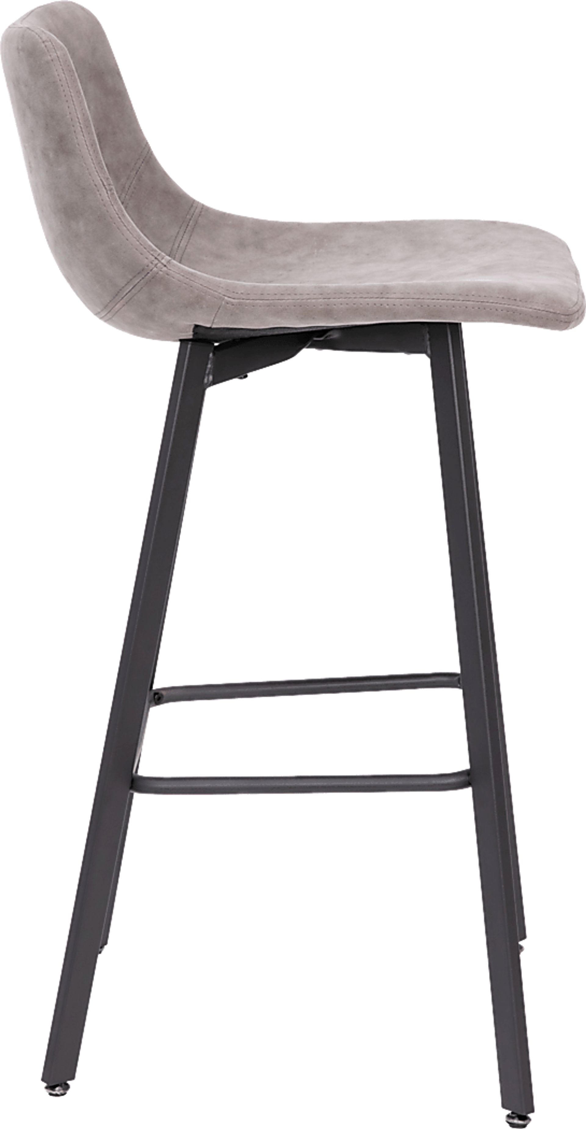 Hiefield Gray Barstool, Set of 2 - Image 8