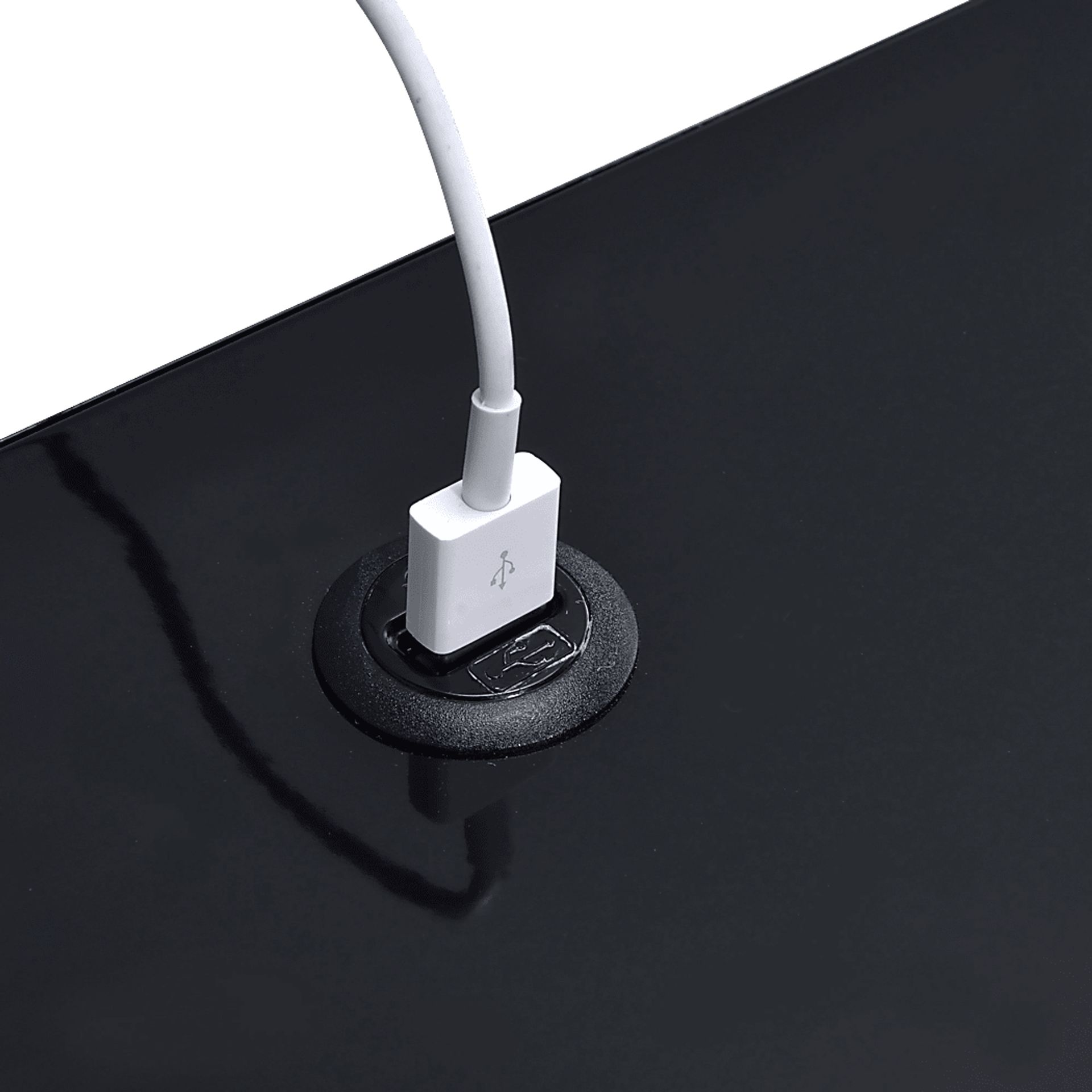 Hiett Black Accent Table - Image 7