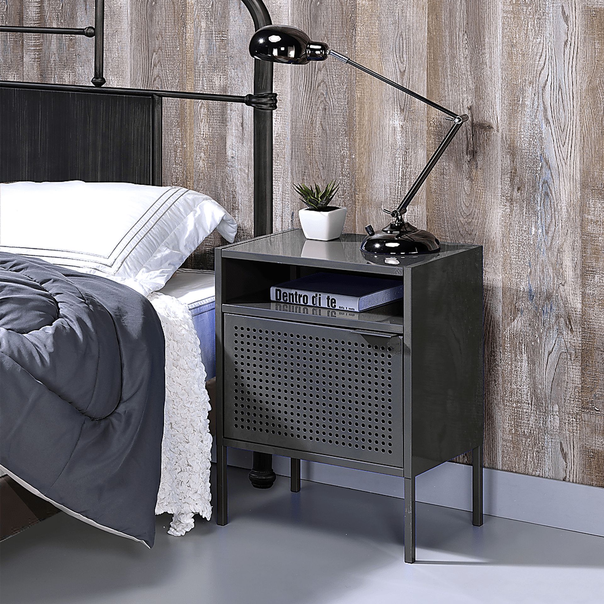 Hiett Gray Accent Table - Image 9