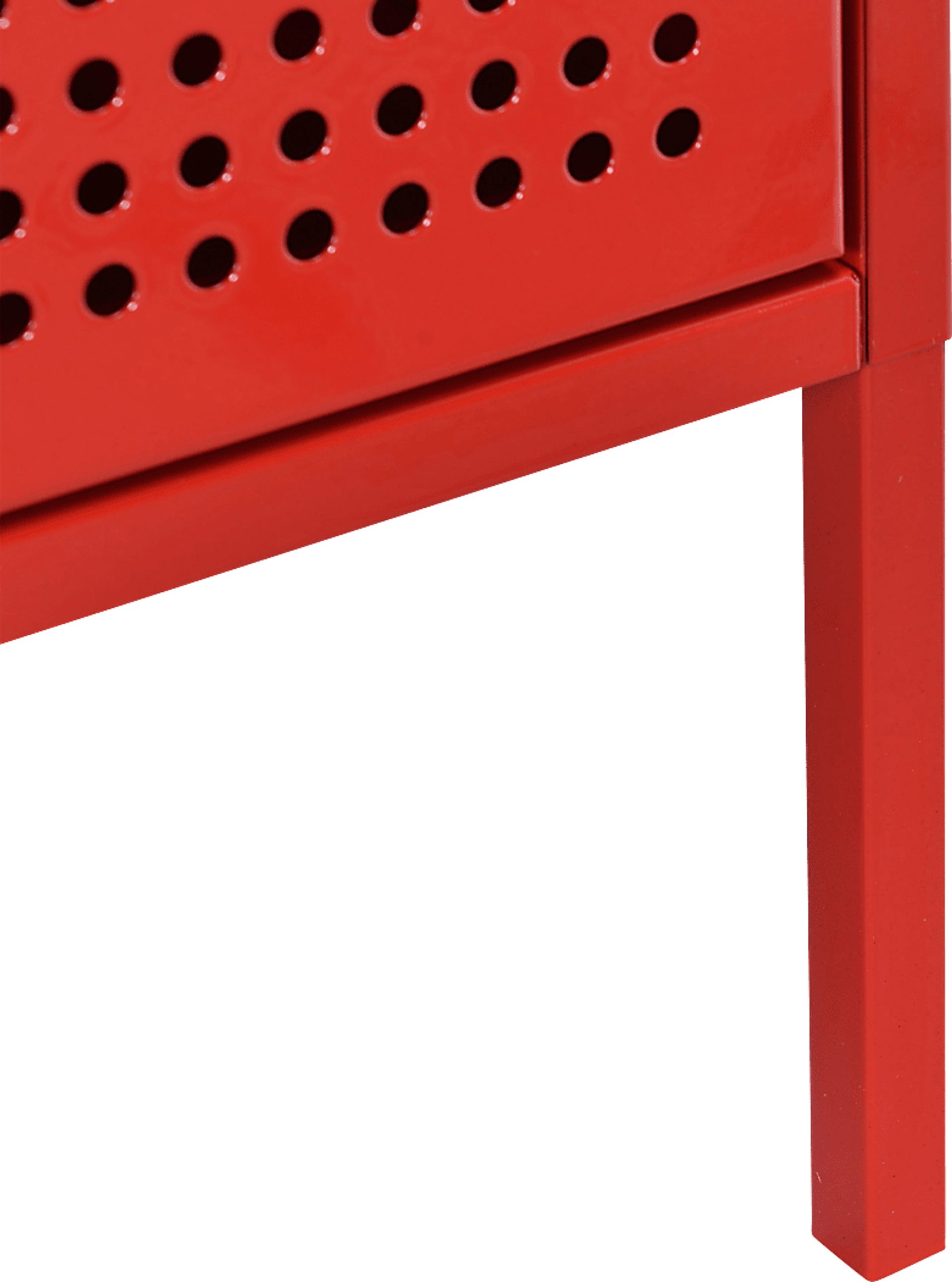 Hiett Red Accent Table - Image 4