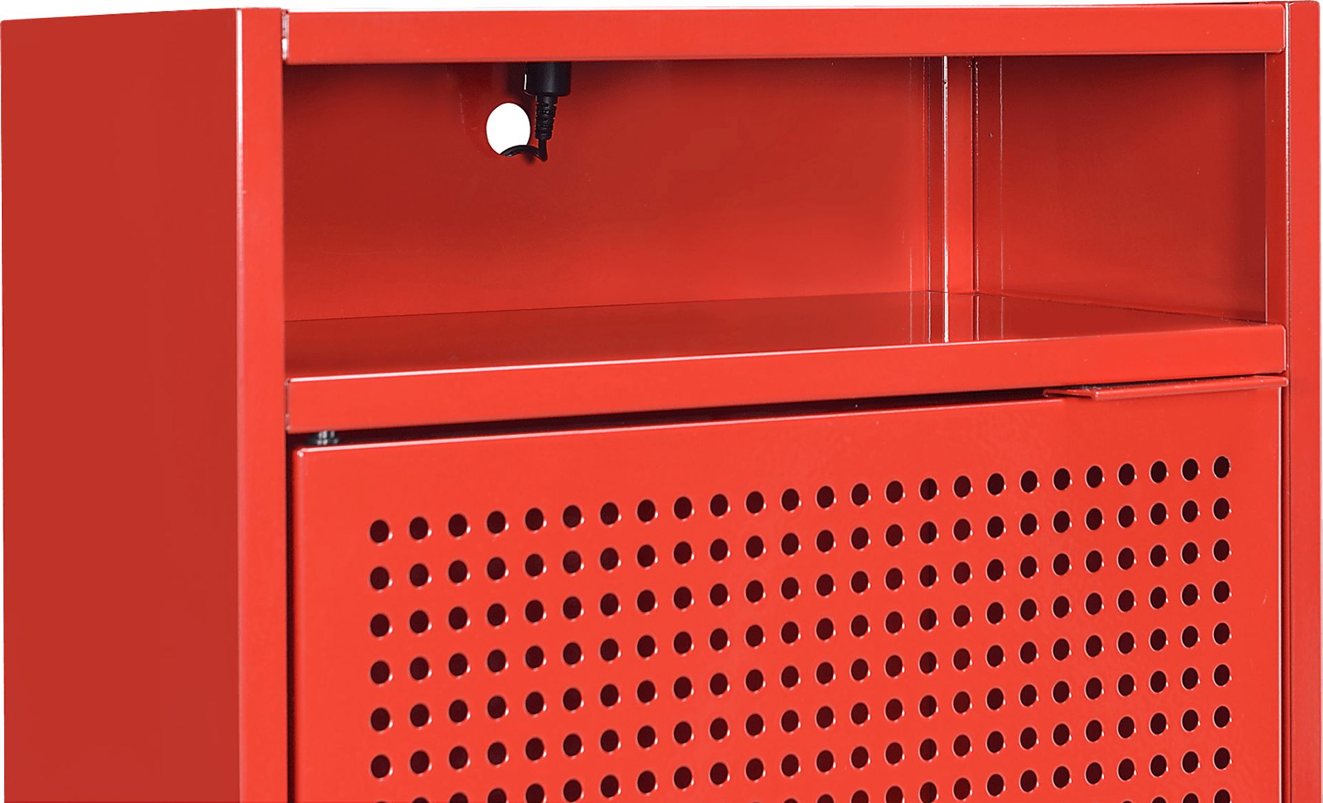 Hiett Red Accent Table - Image 6