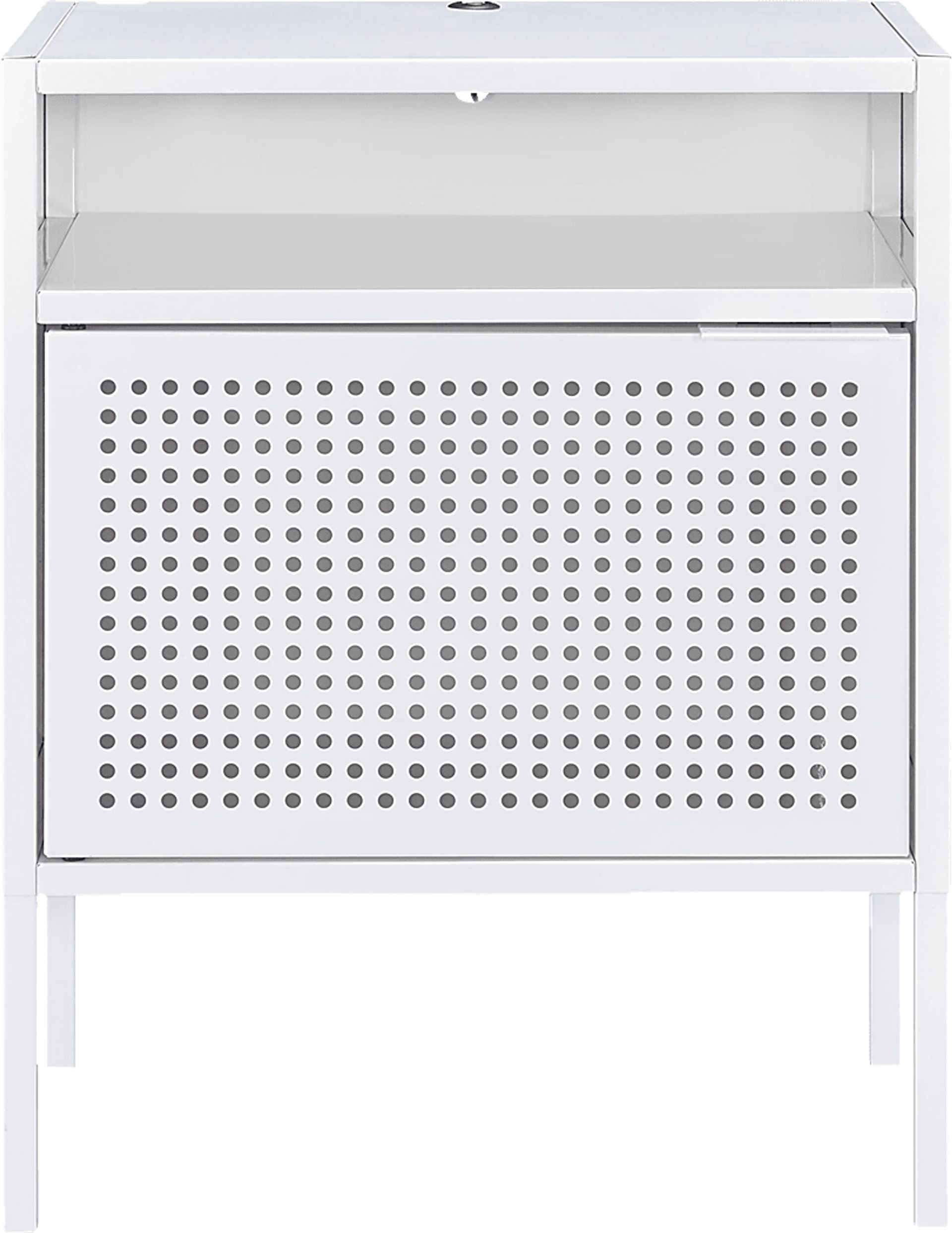 Hiett White Accent Table - Image 3