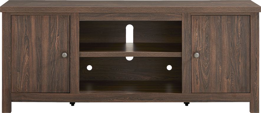 High Mountain Oak Finish 66 in. Console
