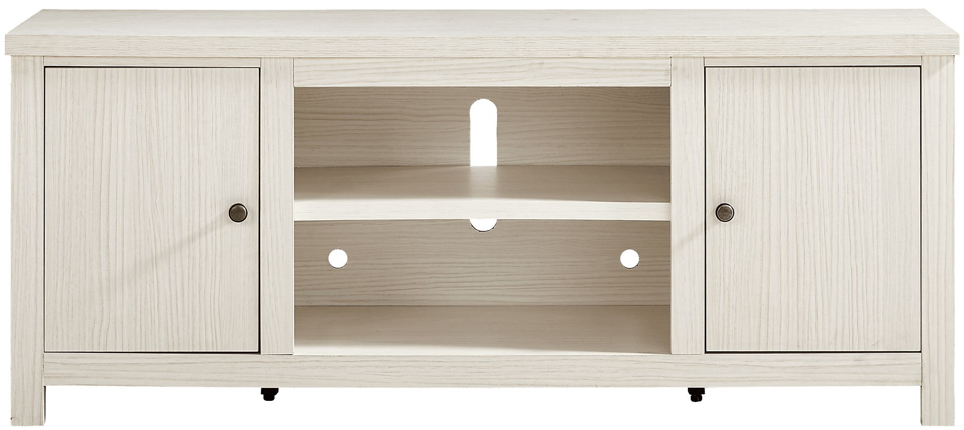 High Mountain White 66 in. Console - Image 1
