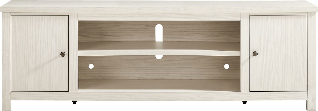 High Mountain White 82 in. Console