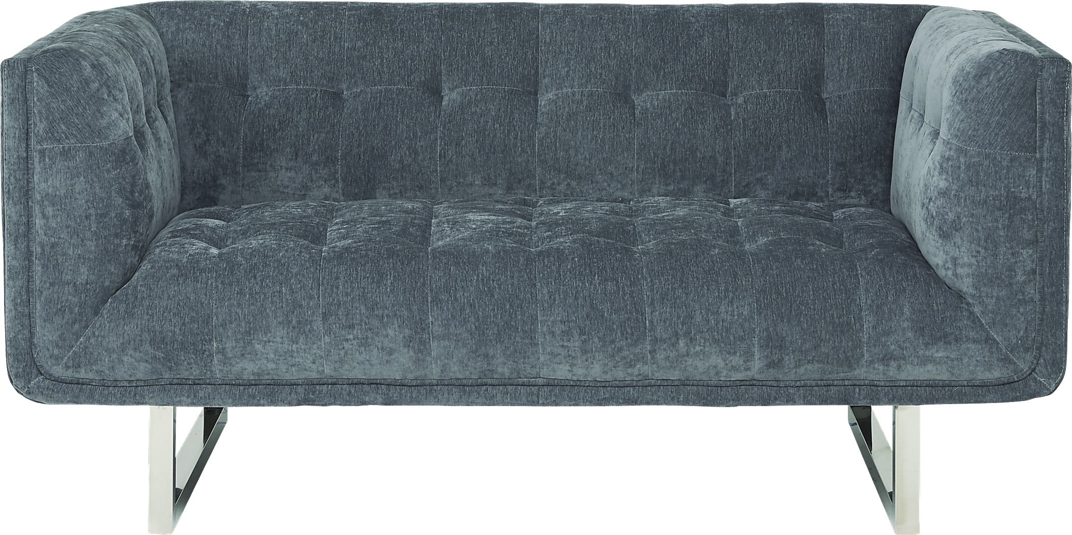 High Rise Blue Loveseat Rooms To Go