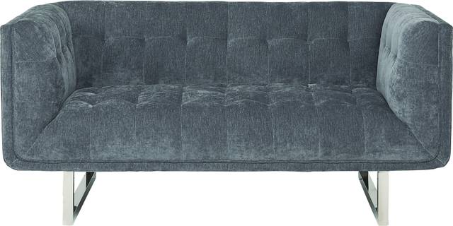 High Rise Blue Loveseat - Thumbnail - Image 1