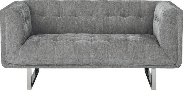High Rise Gray Loveseat - Thumbnail - Image 1