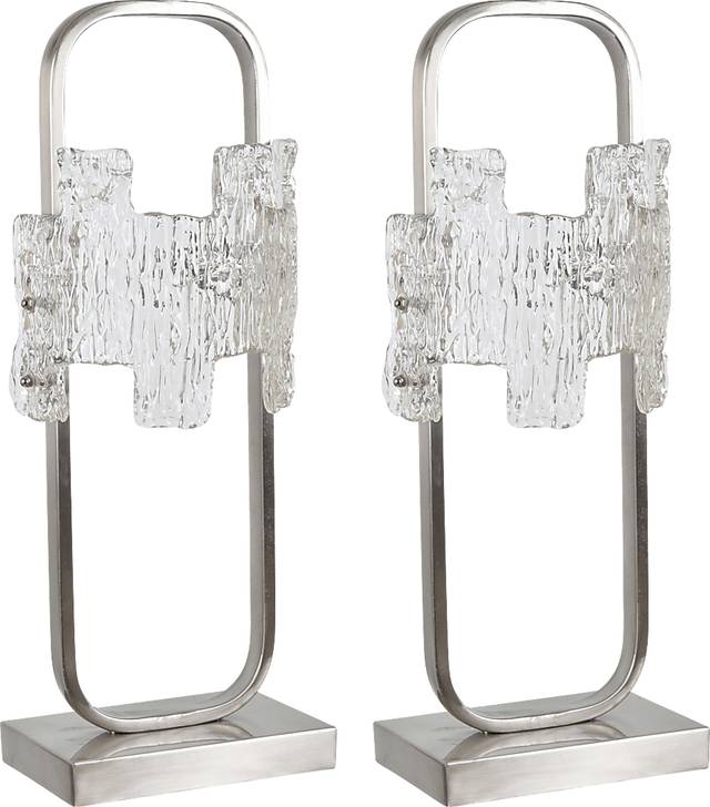 High Springs Silver Lamp, set of two - Thumbnail - Image 1