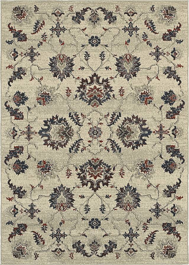 Highland Estates Beige 7'10 x 10'10 Rug - Thumbnail - Image 1