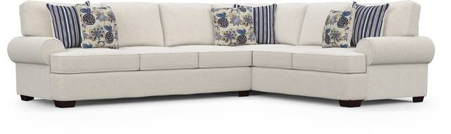 Highland Lakes Beige 2 Pc Sleeper Sectional - Thumbnail - Image 1