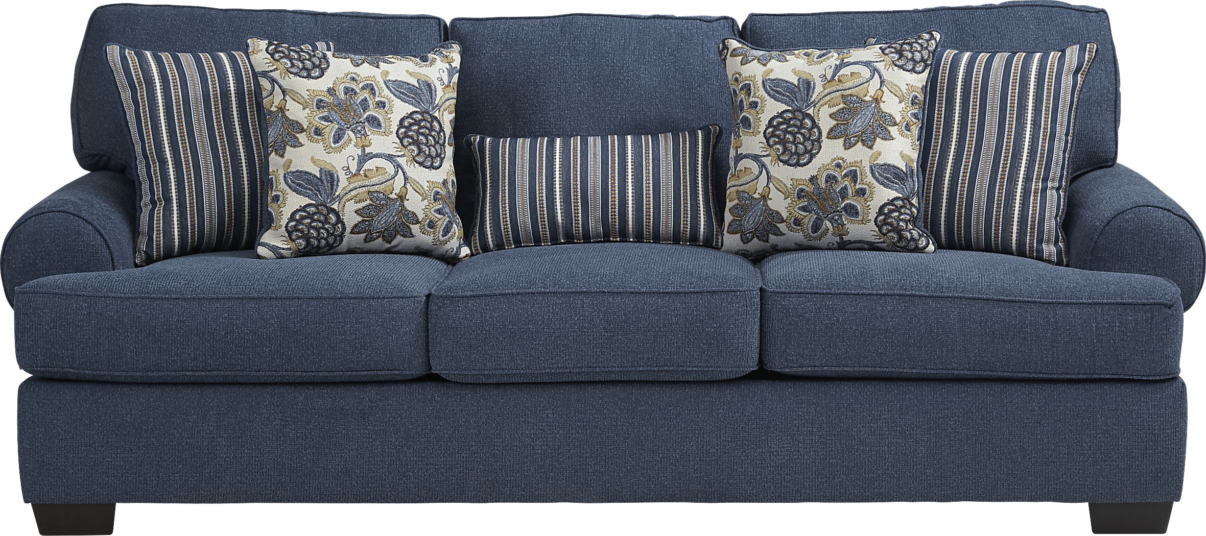 Highland Lakes Blue Sofa Rooms To Go