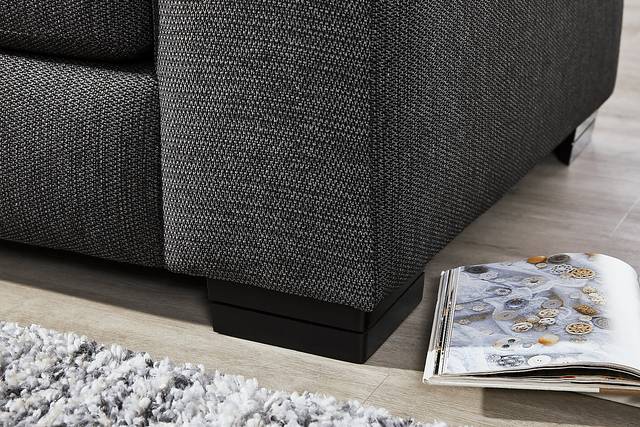 Highland Square Black 6 Pc Sectional Living Room - Thumbnail - Image 6