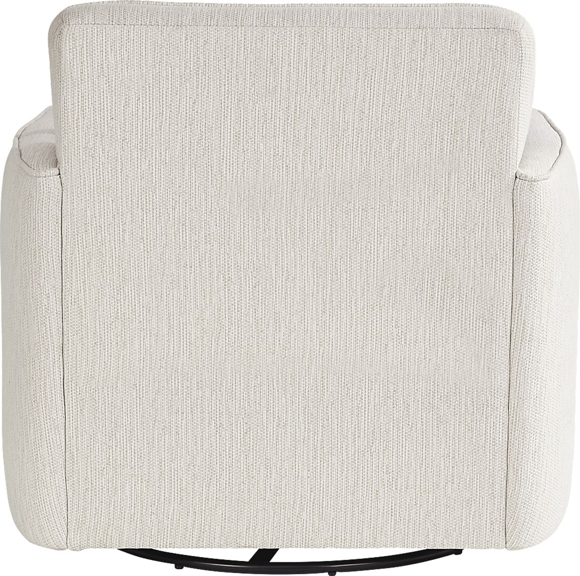 Highland Square White Swivel Chair Rooms To Go