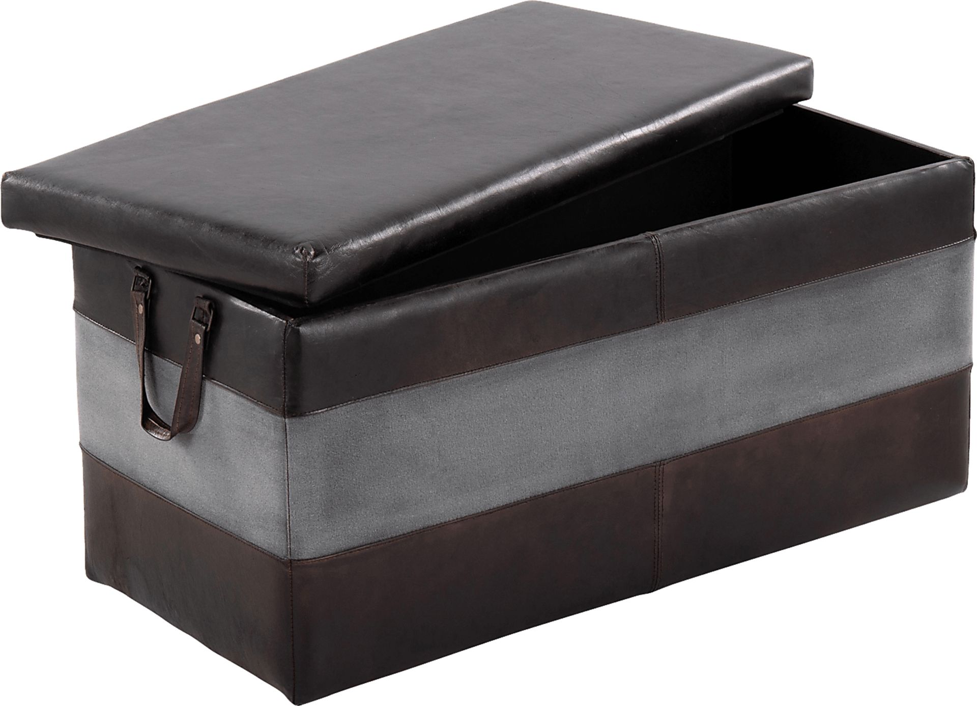 Highlandia Black Storage Bench - Image 6
