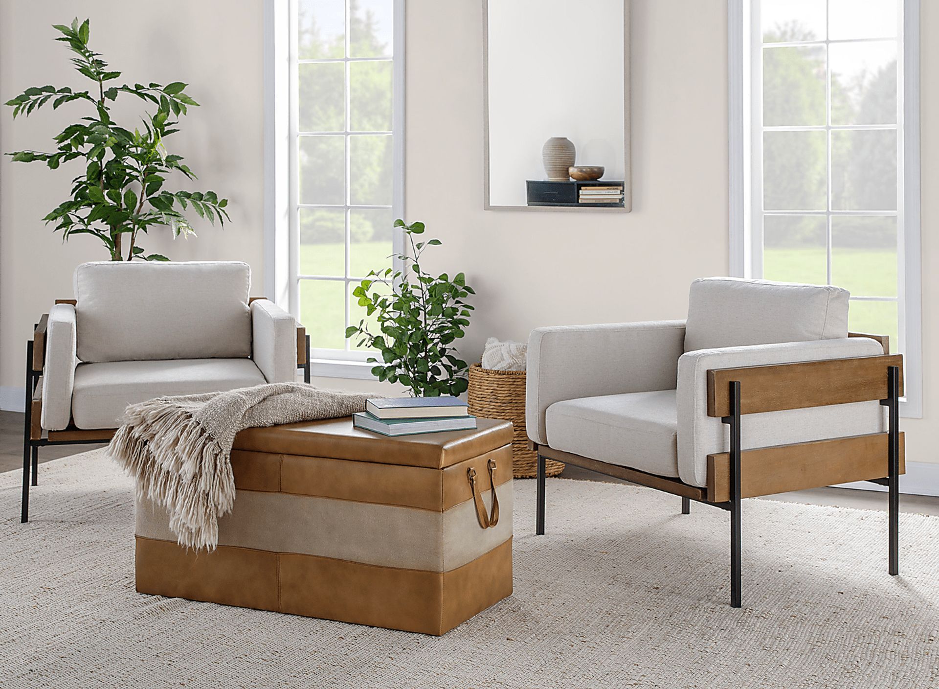 Highlandia Camel Storage Bench - Image 2