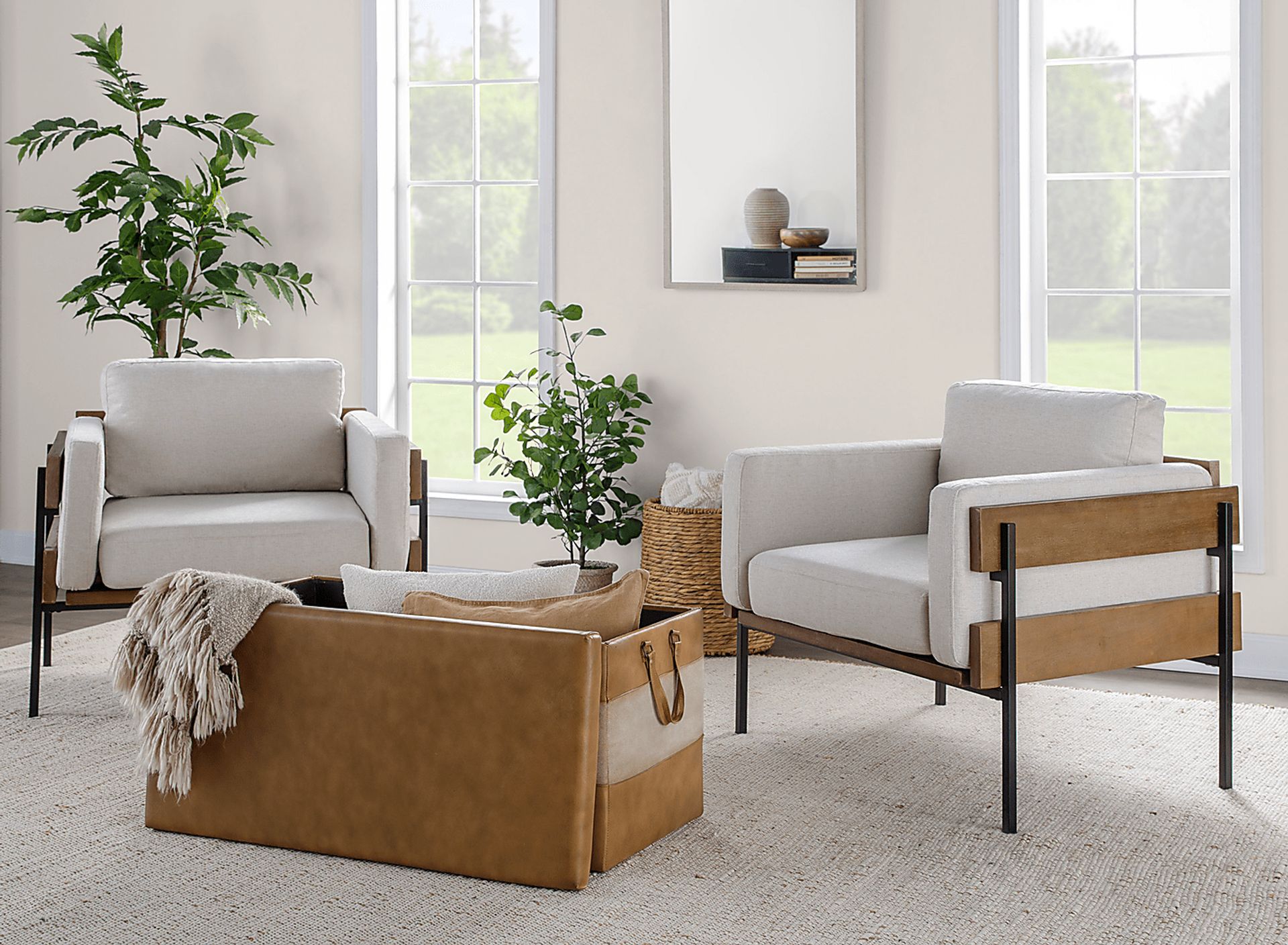 Highlandia Camel Storage Bench - Image 3