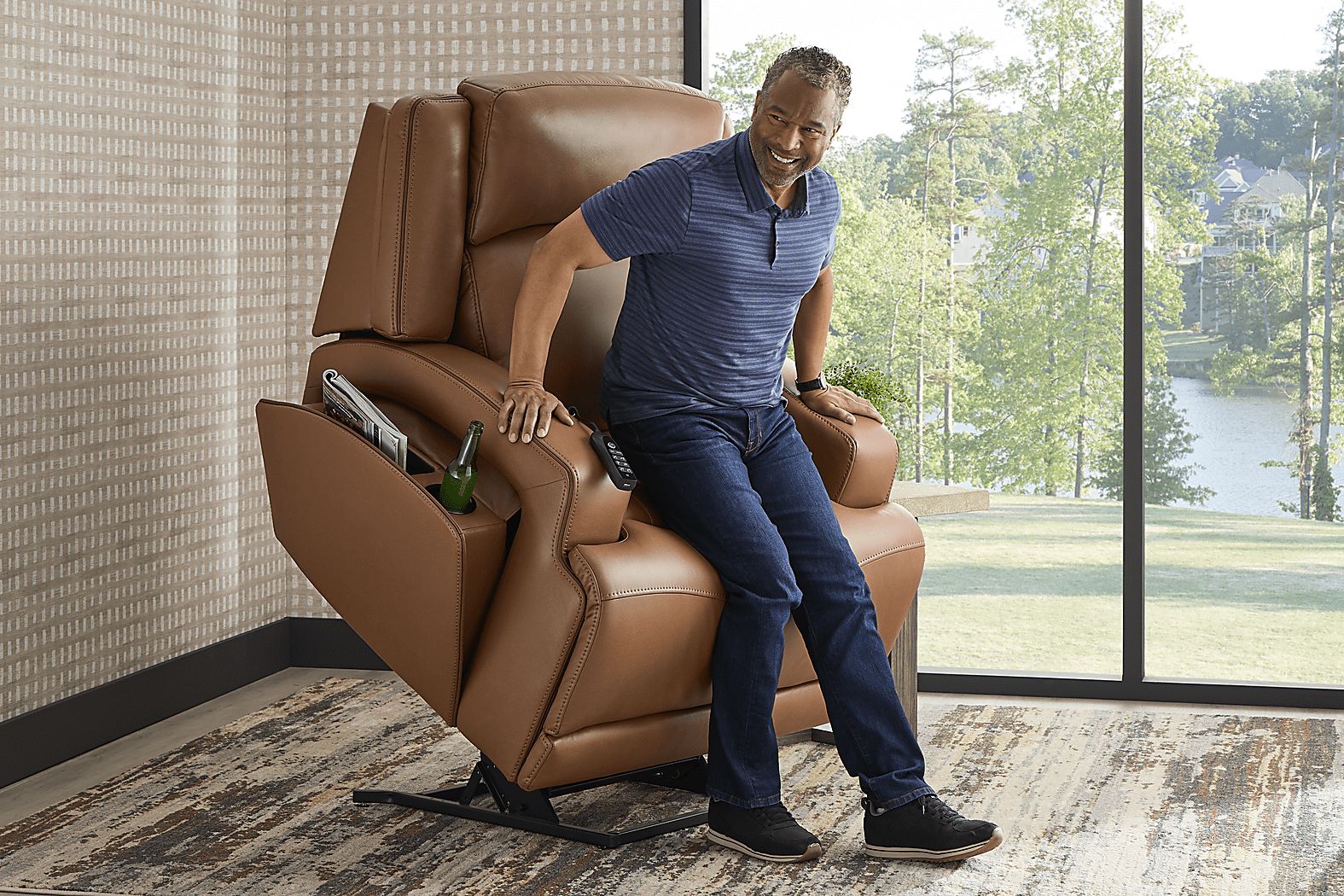 Lift Off Dual Power Recliner - Thumbnail 5