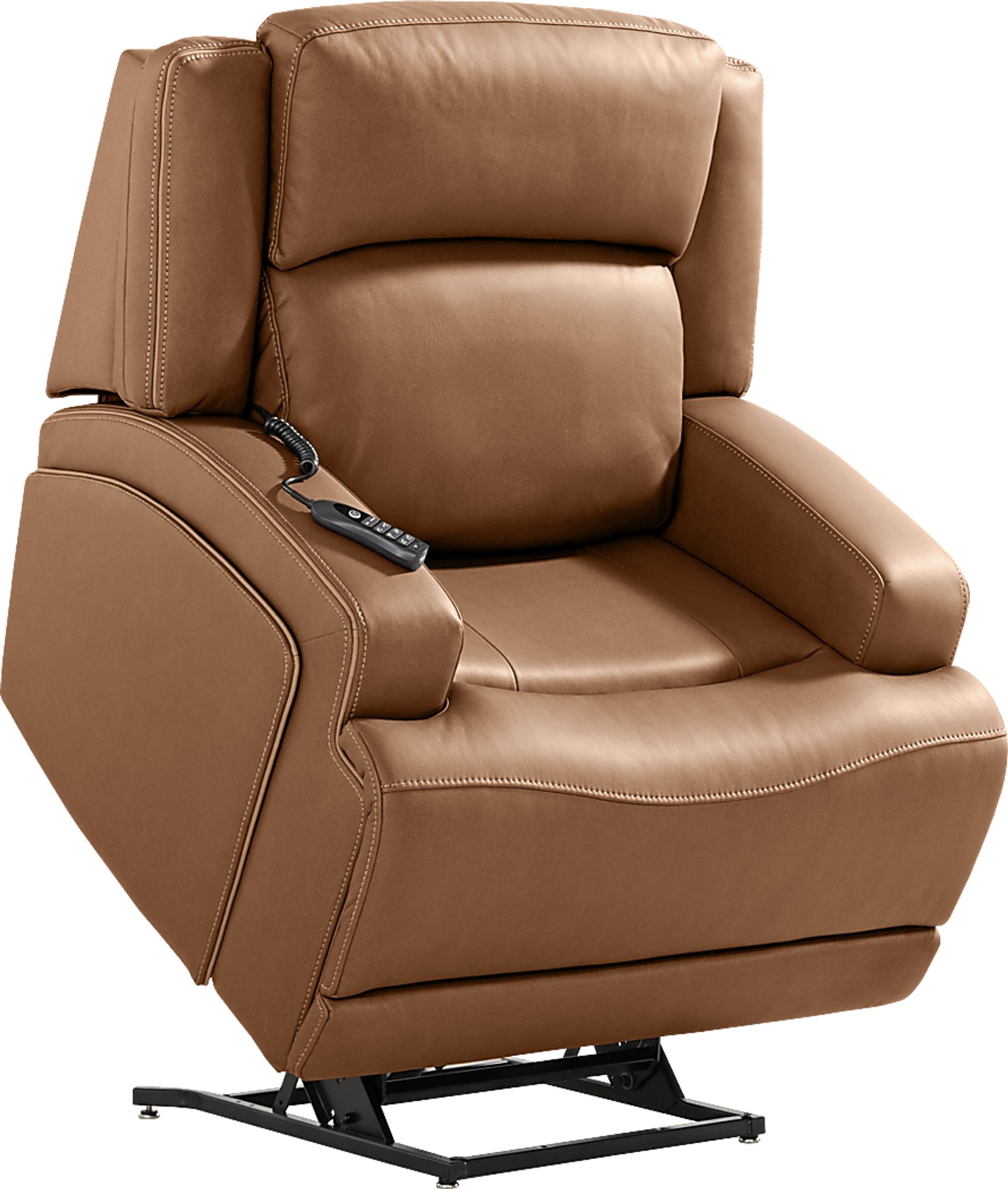 Lift Off by Shaquille O'Neal Home Saddle Dual Power Lift Recliner - Image 3