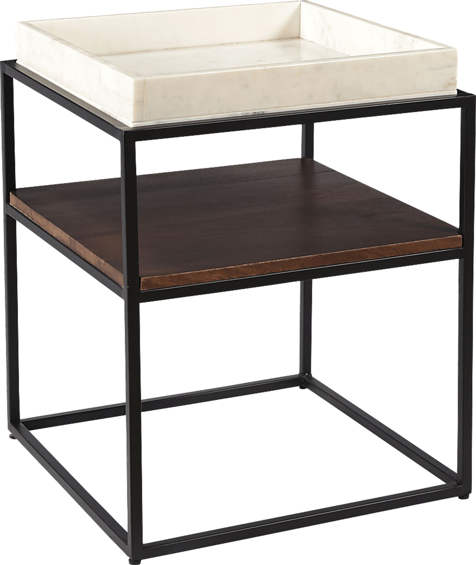 Highmeadow White Accent Table - Image 1
