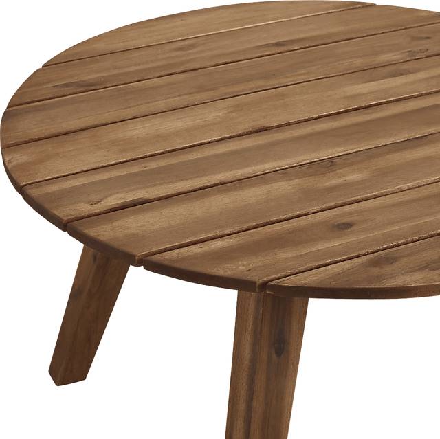 Highsmith Brown Outdoor Cocktail Table - Thumbnail - Image 4